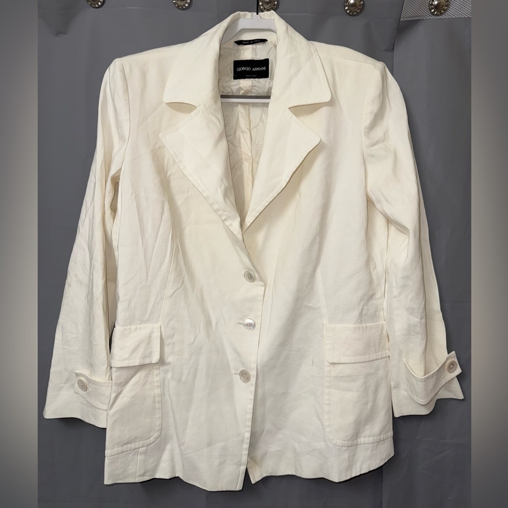 GIORGIO ARMANI WOMEN BLAZER SIZE 50 ( US 14 )